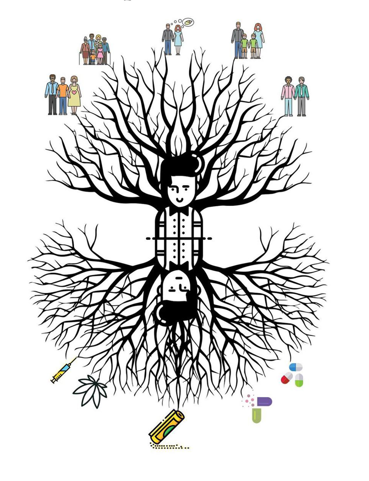 Famiglie e sostanze: chi dipende da chi?